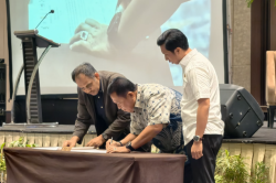Disaksikan Kadis PU, DPD HPJI Sulsel dan PATSI UMI Teken MoU Strategis